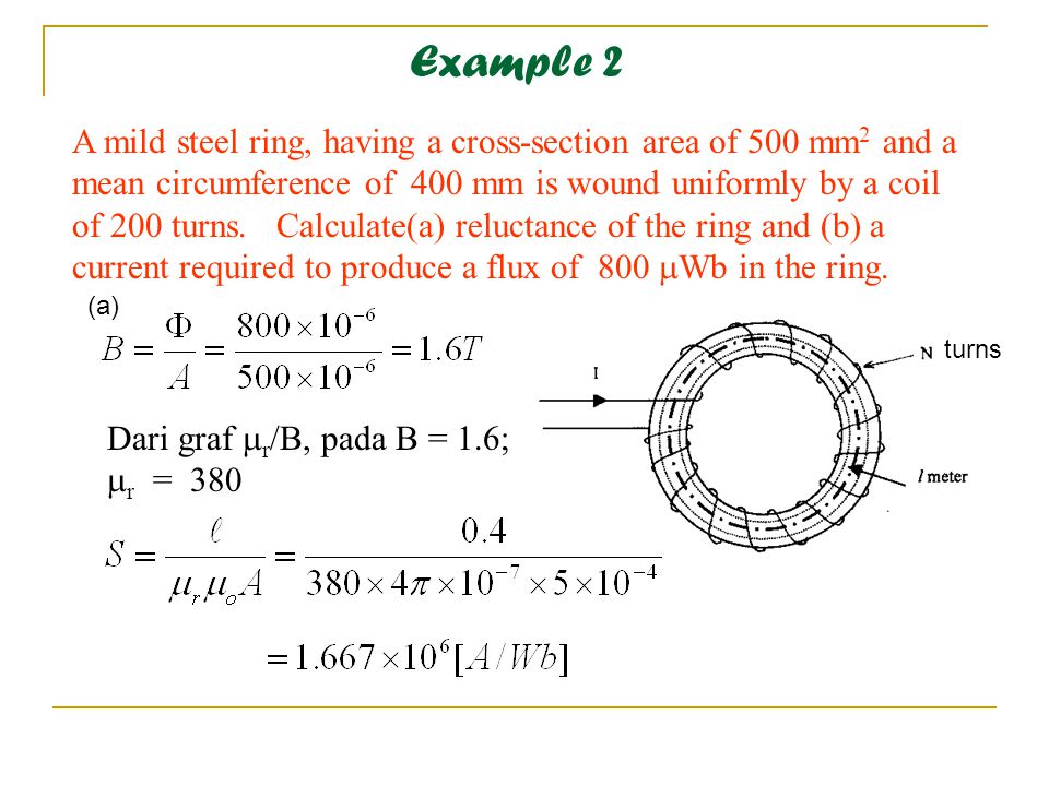 Mean circumference shop of a ring